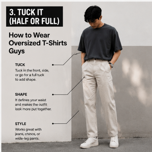 How to Wear Oversized T-Shirts for Guys